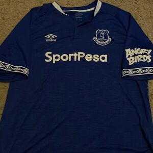 Everton 2018 Home Premier League Umbro Soccer Jersey